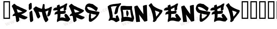 Writers condensed字体转换